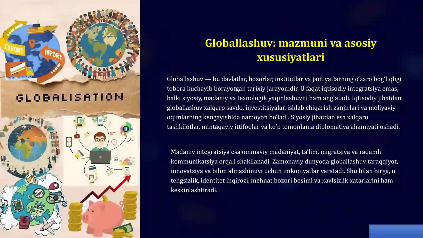 "Globallashuv sharoitida terrorizm' mavzusida taqdimot 2
