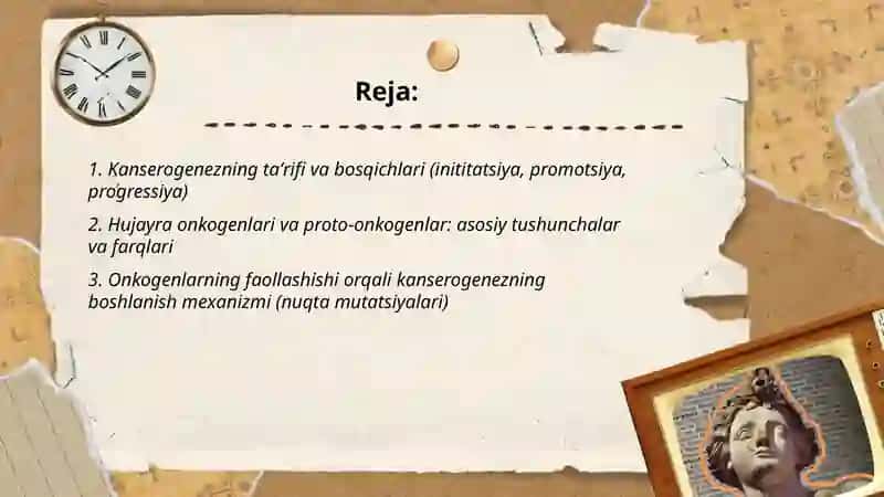 Kanserogenez, unda hujayra onkogenlarning ahamiyati 2