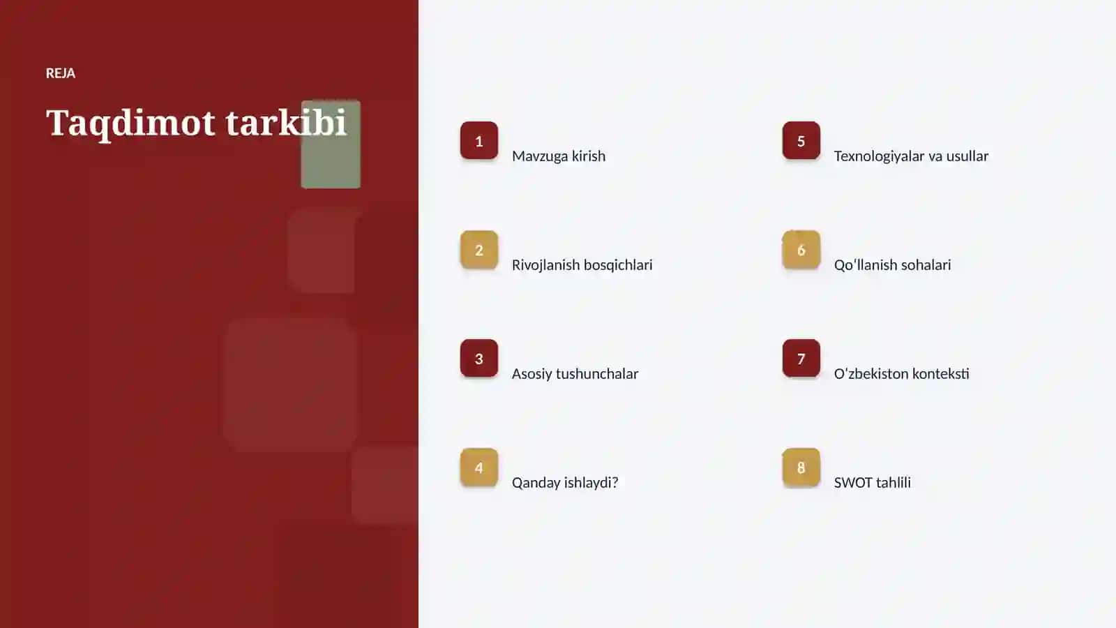 Katta til modellari va transport: integratsiya qo'llanmasi 2