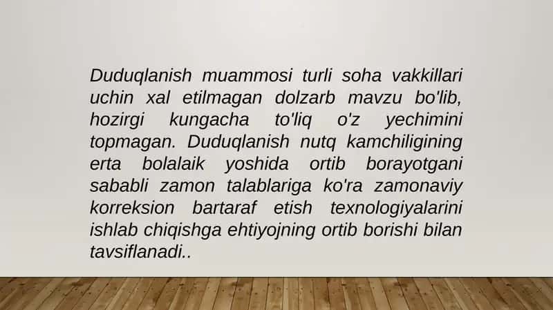 Duduqlanishni bartaraf etishga atroflicha yondoshish 2