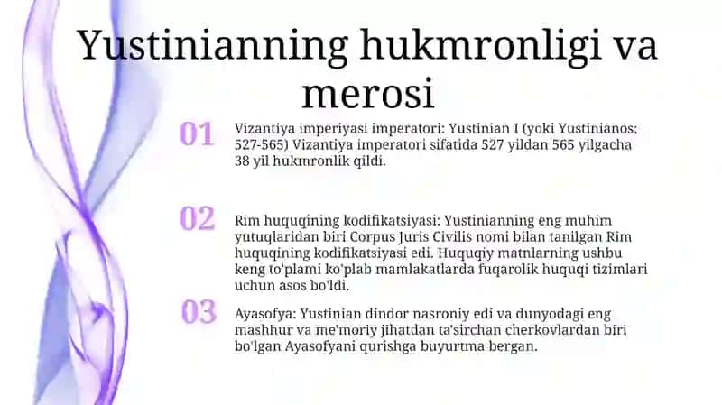 Yustinian Davri (527- 565- Yillar) 2