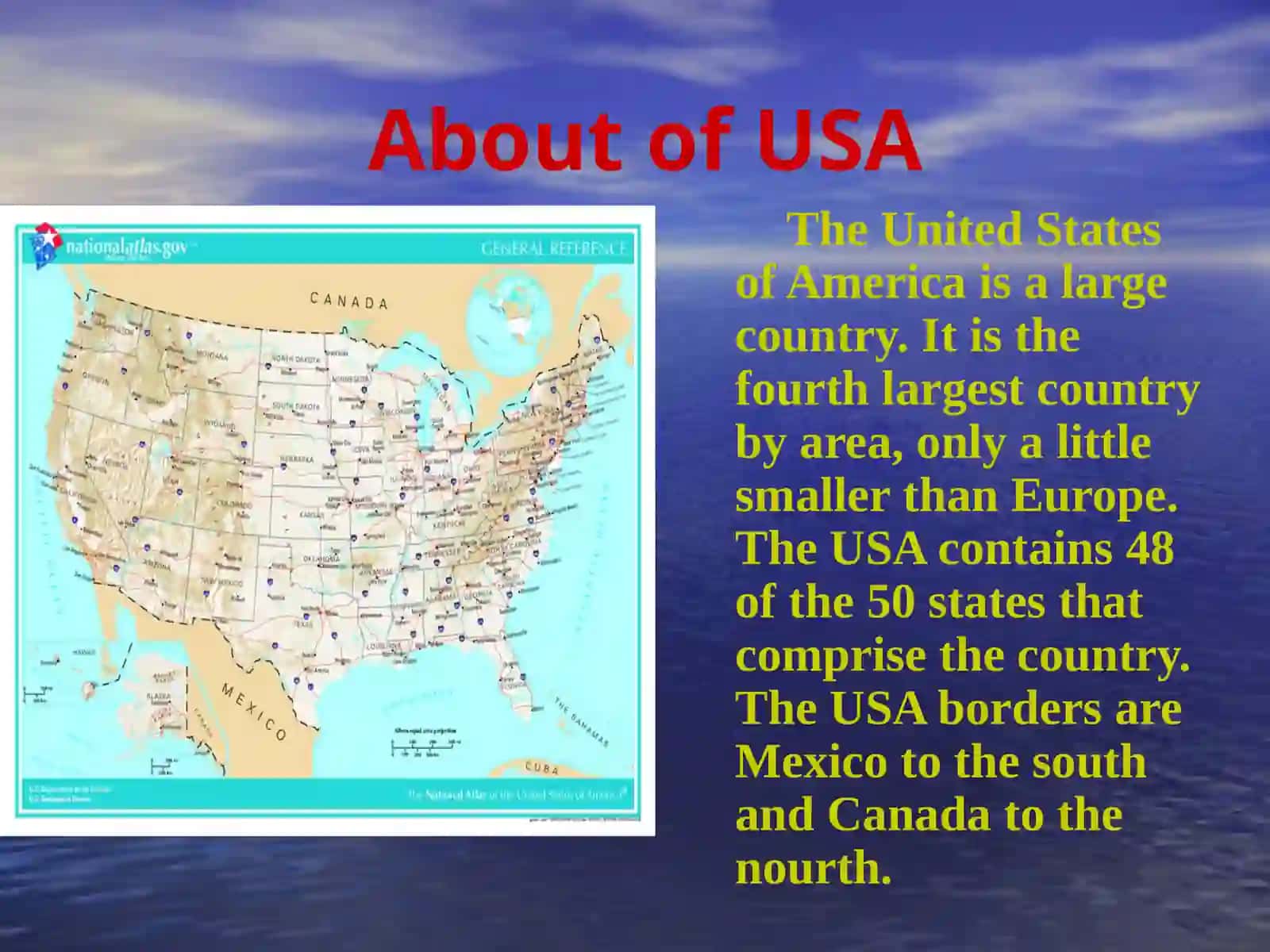 The United States of America 2