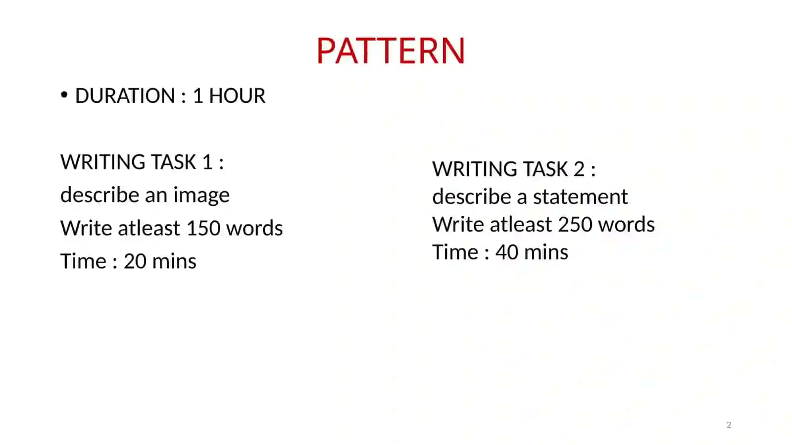 INGLIZ TILI IELTS WRITING TASK 2
