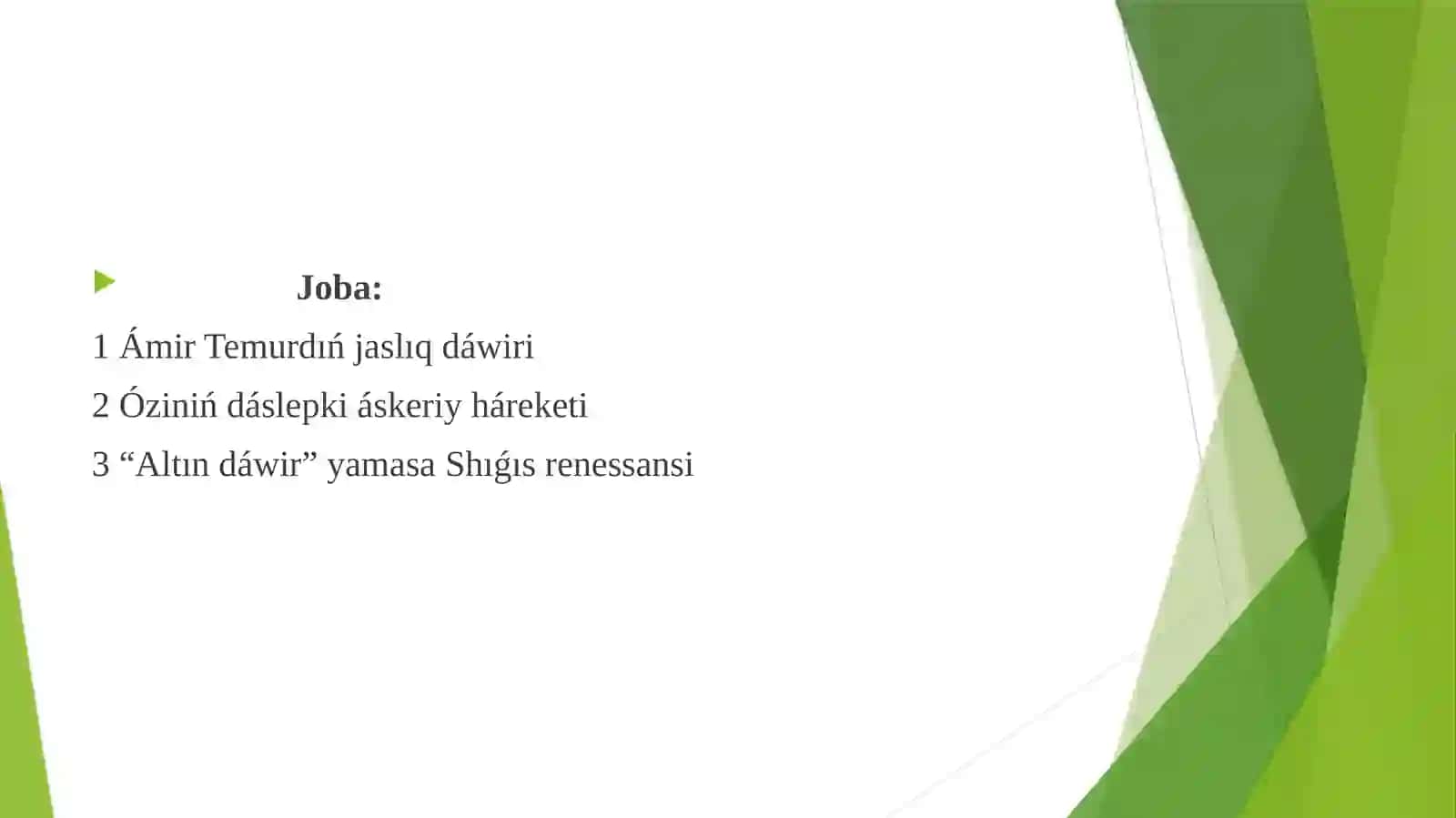 Ámir-Temur ullı mámleket ǵayratkeri 2