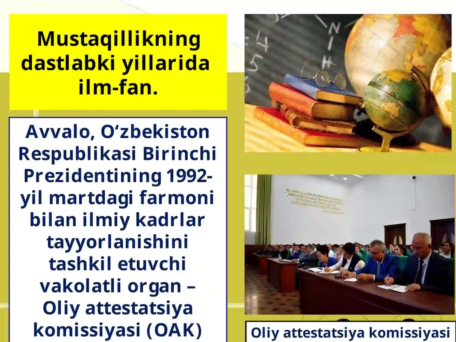 O‘zbekiston Respublikasida ta’lim sohasida amalga oshirilgan islohotlar 2
