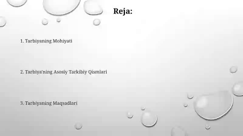 Tarbiya jarayoning mohiyati va mazmuni 2