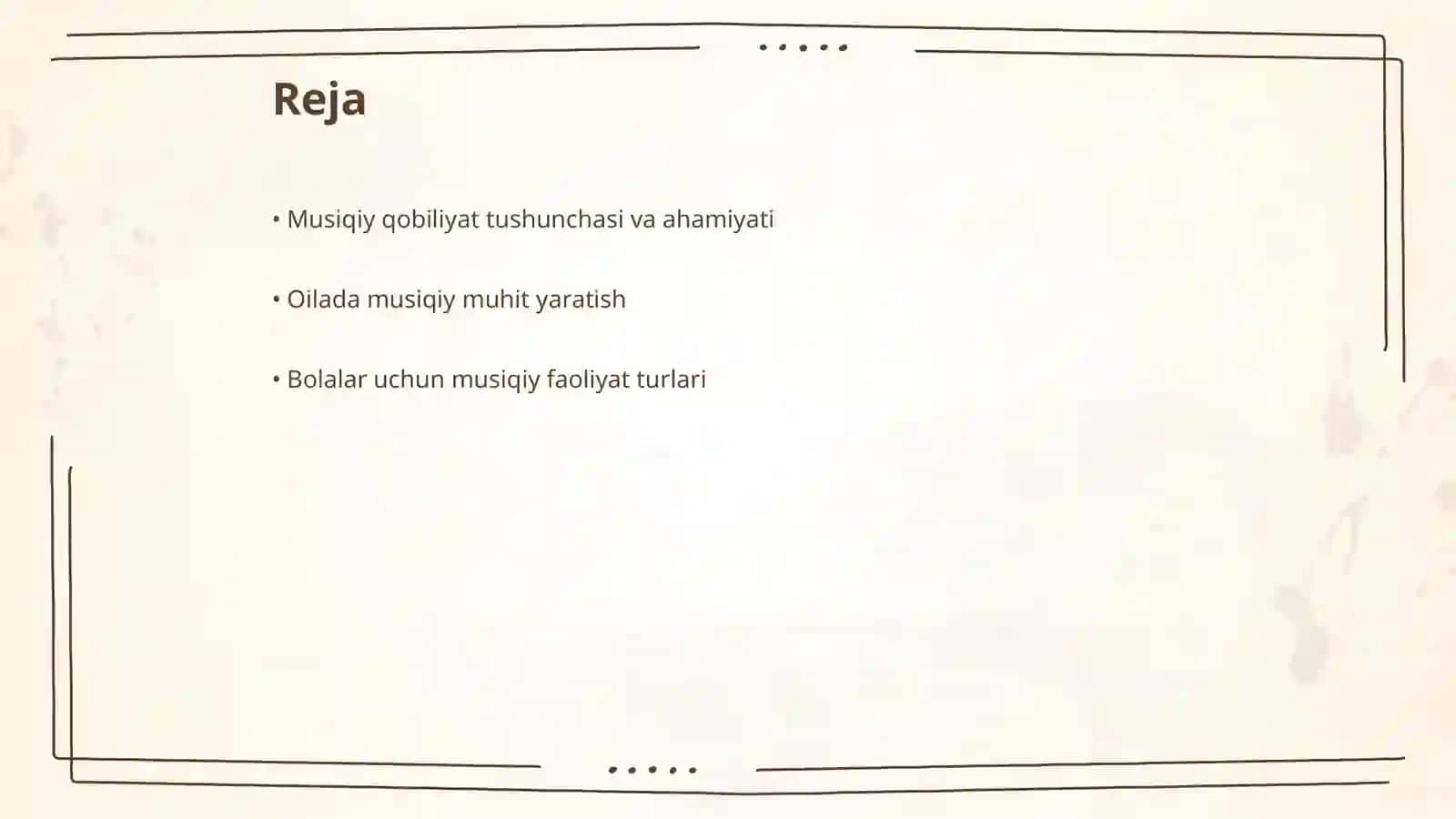 Oilada bolalarning musiqaviy qobilyatini rivojlantirish 2