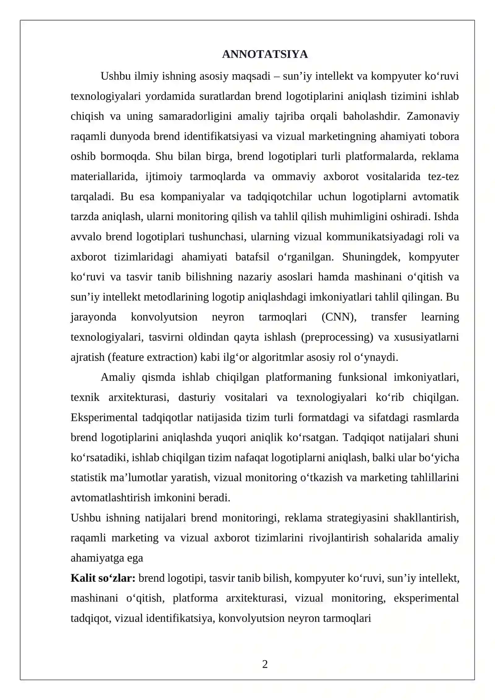 SURATLARDA BREND LOGOTIPLARNI ANIQLASH 2