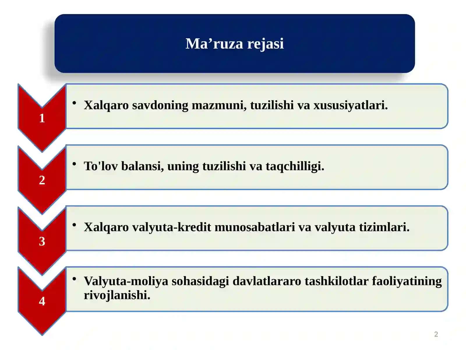 Iqtisodiyot nazariyasi 2