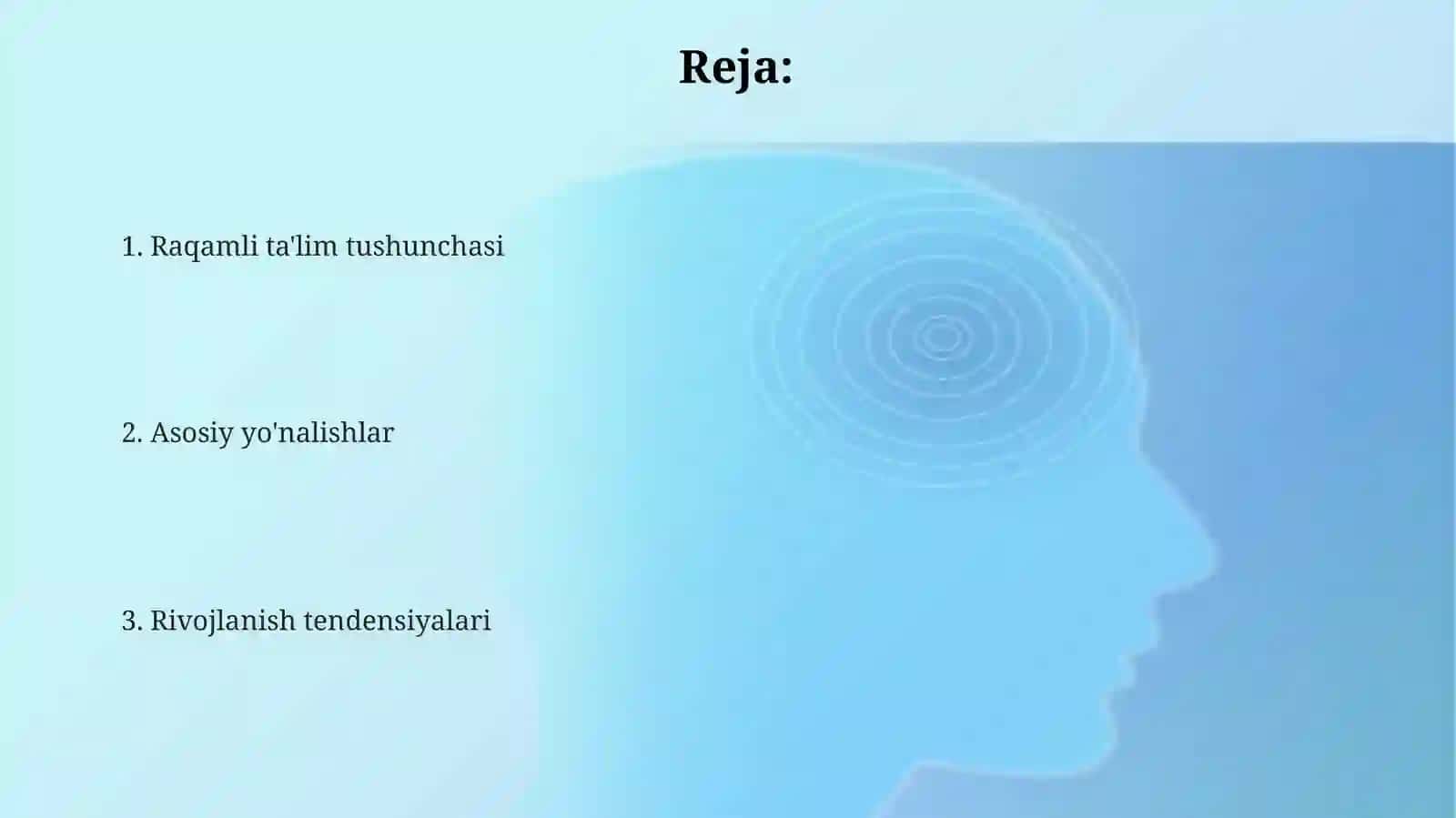 Zamonaviy jamiyatda raqamli ta'limning asosiy yo'nalishlari va rivojlanish tendensiyalari 2