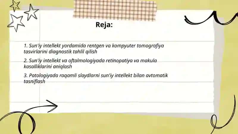 Tibbiy diagnostikada suniy intellektdan foydalanish 2