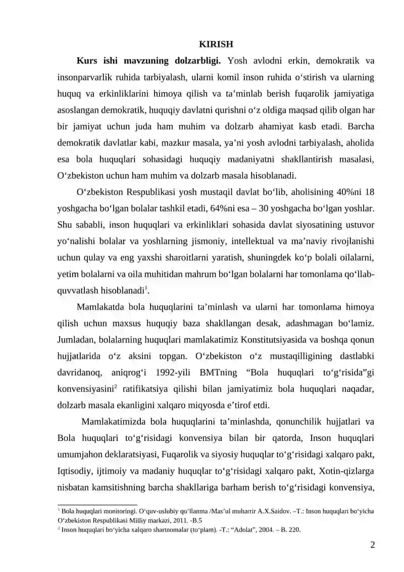 Ijtimoiy Ish Xodimiining Bolalar Huquqlarini Himoya Qilishdagi O'rni 2