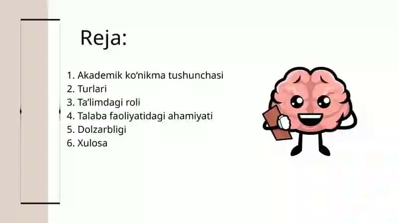 Akademik ko‘nikmalarning talabalar faoliyatidagi ahamiyati va dolzarbligi 2