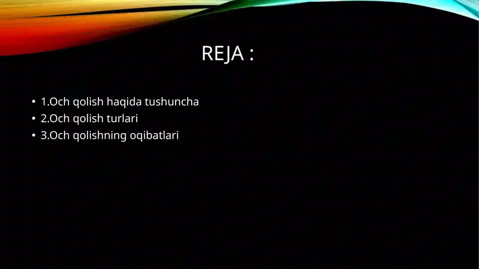 OchqolishvaUningturlar 2