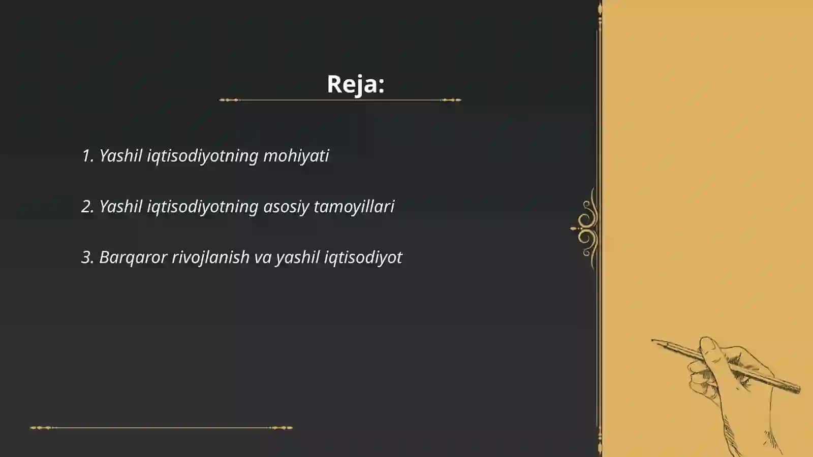 Yashil iqtisodiyot va Rio-2012 konferensiyasi 2
