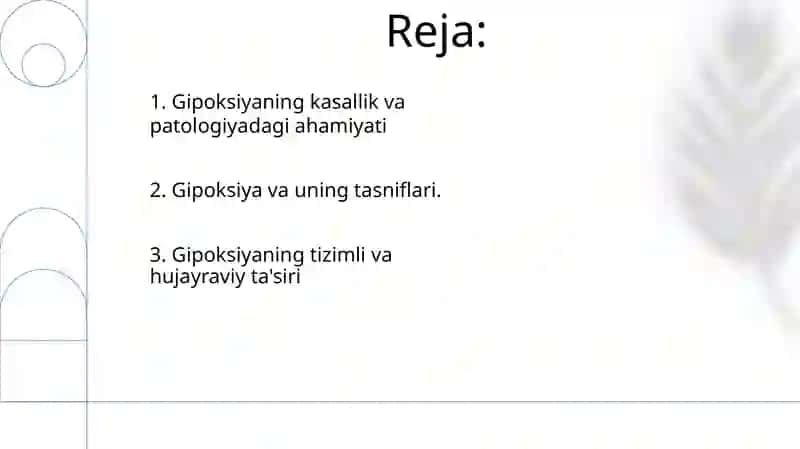 Gipoksiya turlari va axamiyati 2
