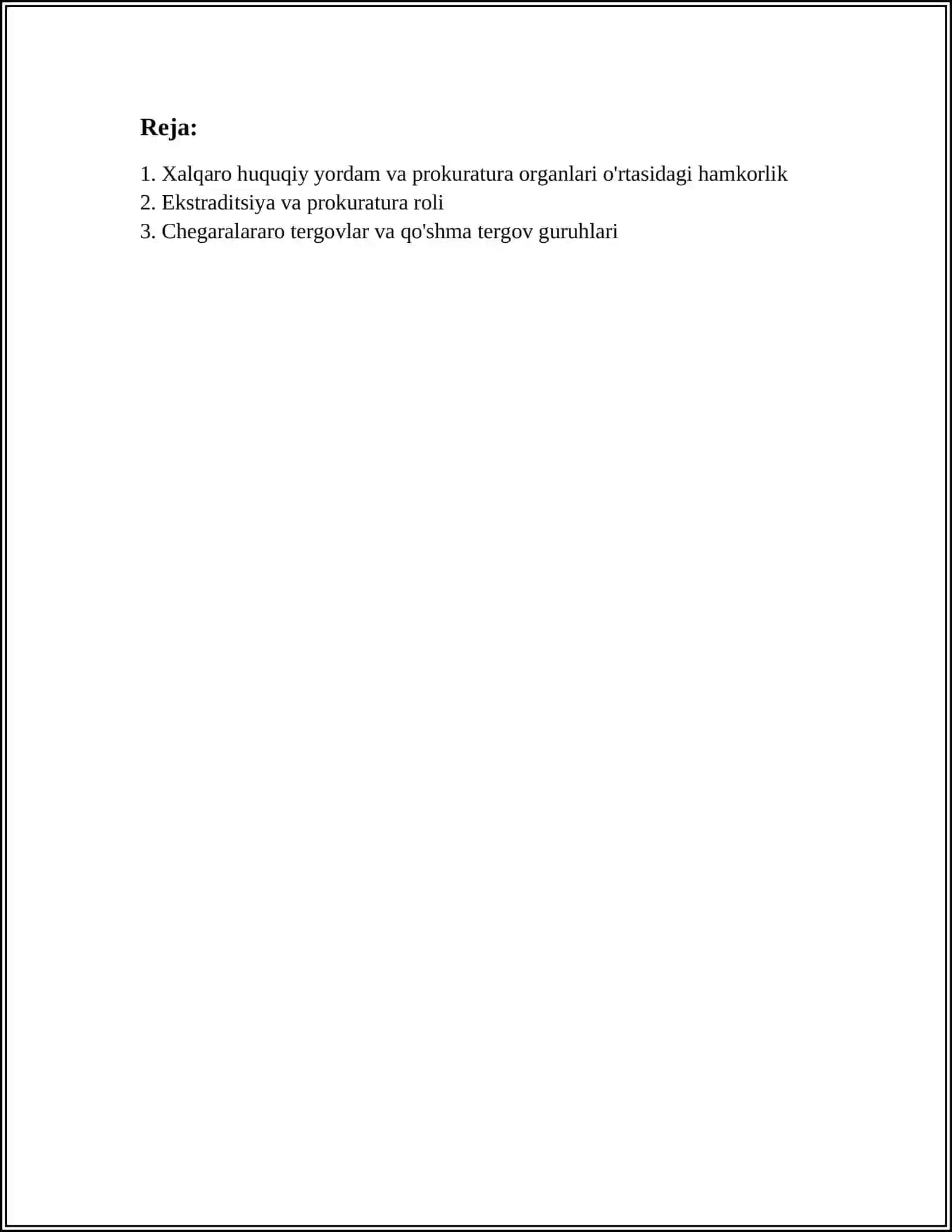 PROKURATURA ORGANLARINING XALQARO MUNOSABATLARI 2