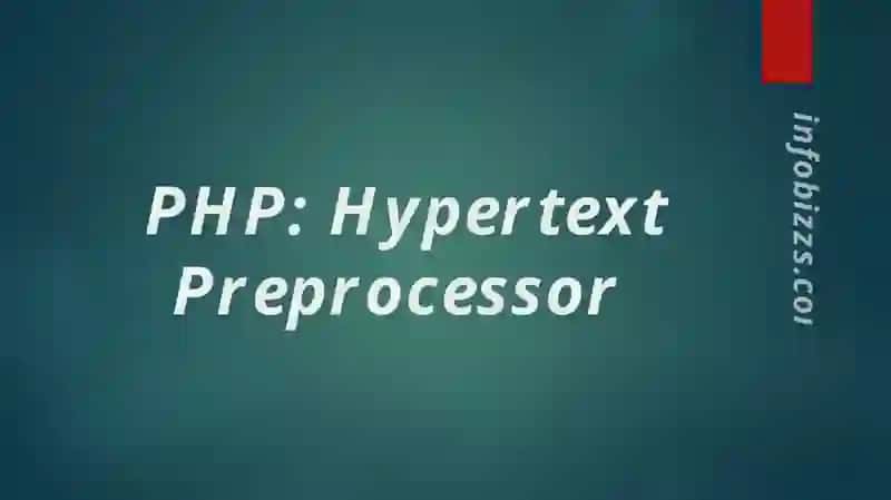 PHP: HypertextPreprocessor 2