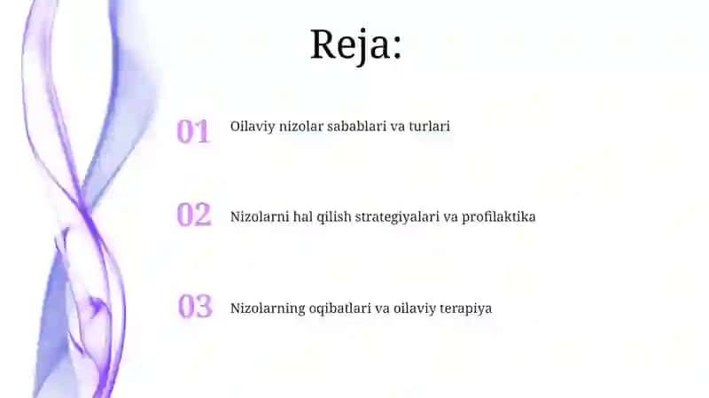 Oilaviy nizolar va ularning sabablari 2
