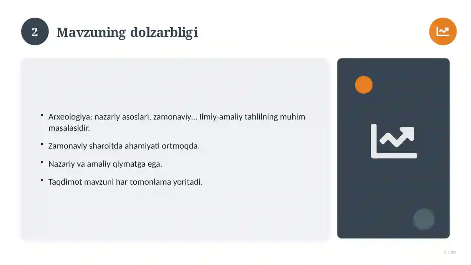 Arxeologiya: nazariy asoslari, zamonaviy yondashuvda (Amaliyot hisoboti) 2