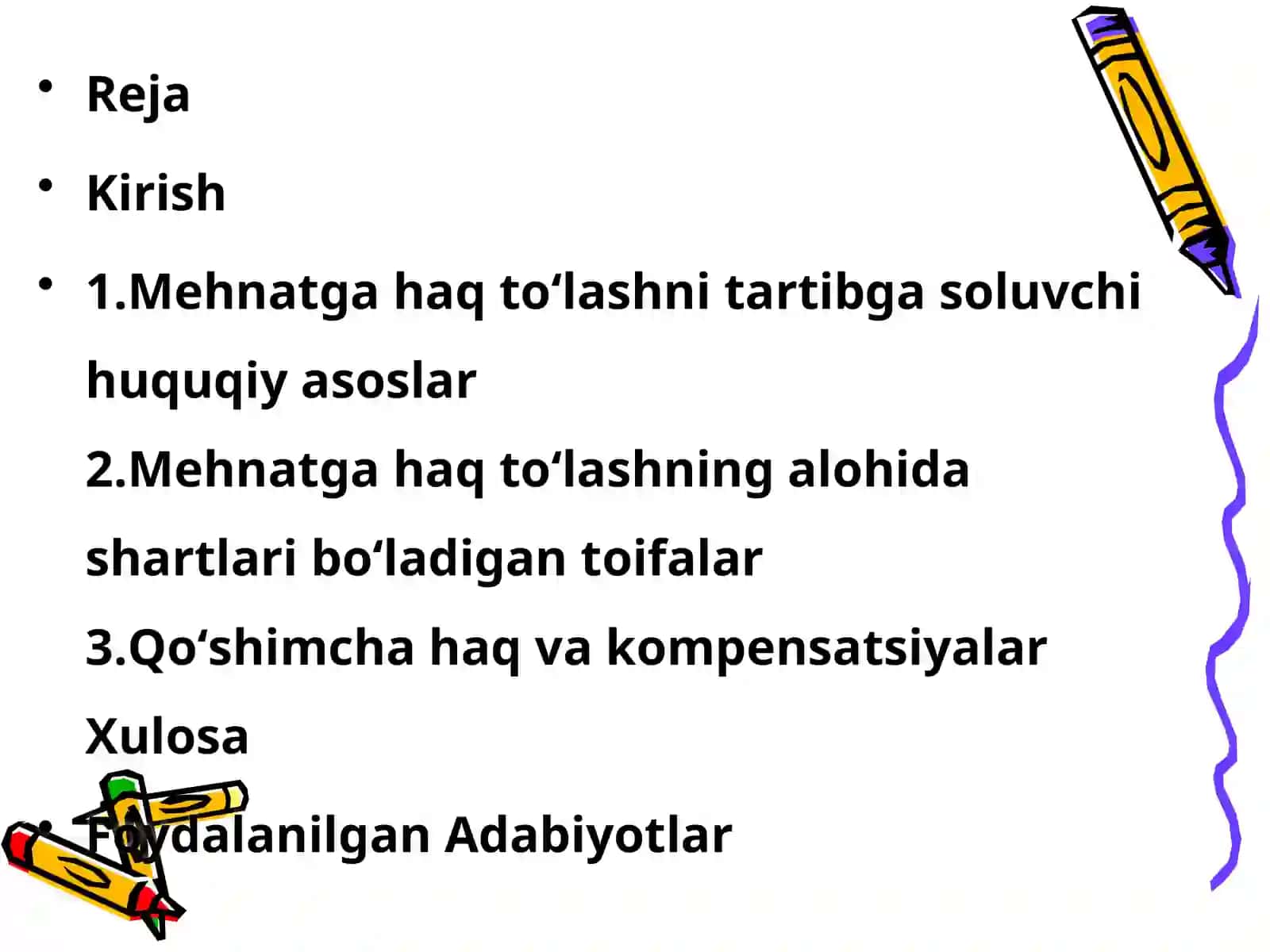MEHNATGA HAQTO‘LASH 2