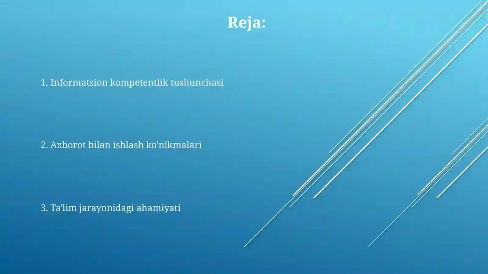 Informatsion kompitentlik va uning mazmuni 2