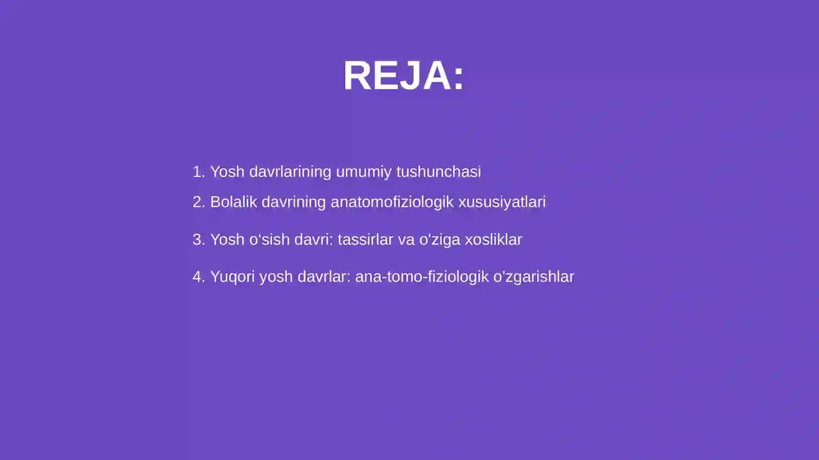 Yosh davrlarining anatomo-fiziologik xususiyatlari 2