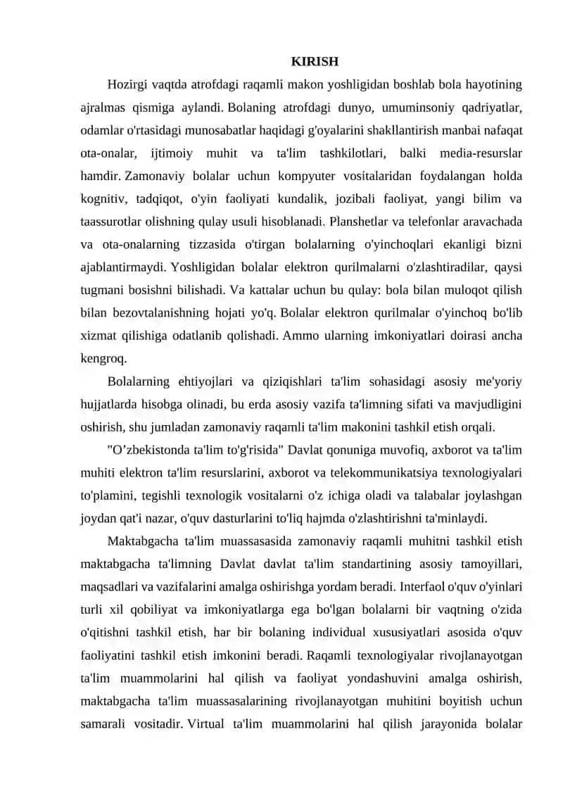 BOLALAR BOG'CHASIDA METODIK MAXORAT XUSHMUOMALIK ALIFBOSI 2