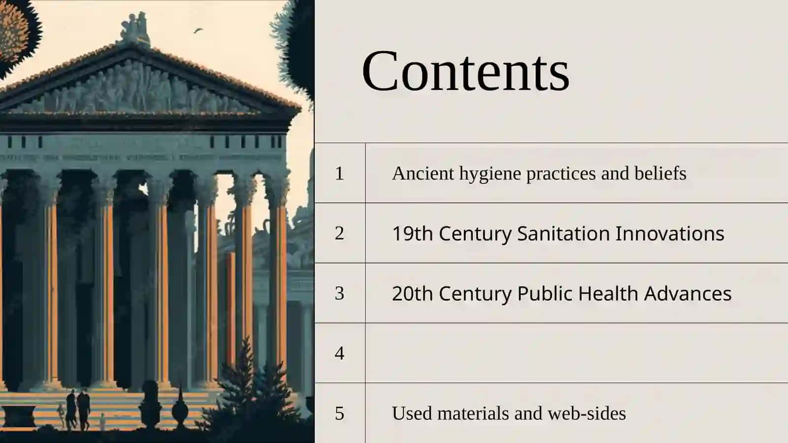 A history of the development of hygiene. The formation of hygiene in ancient times, its progress in the 19th and 20th centuries 2