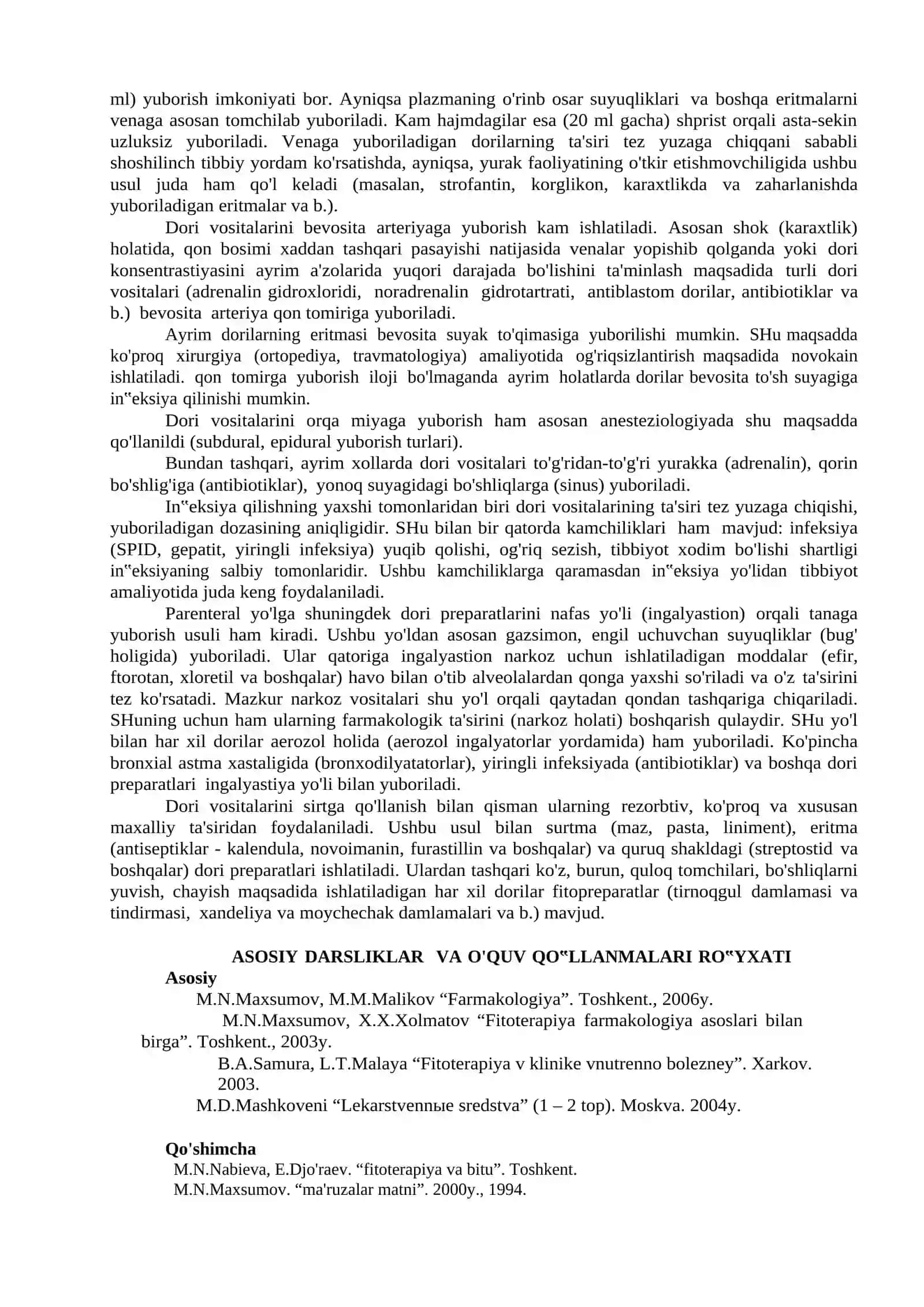 MA'RUZA-7 Dorilarning biotransformatsiyasi va tasnifi 2