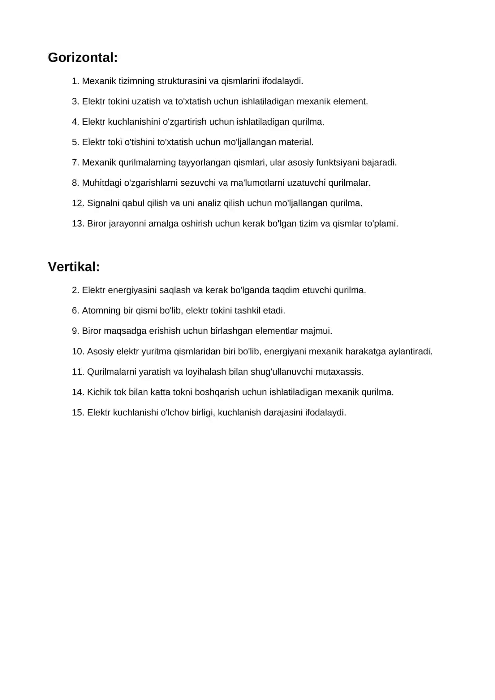 Elektr yuritmalarning mexanik qismlarini elementlarini tahlili 2