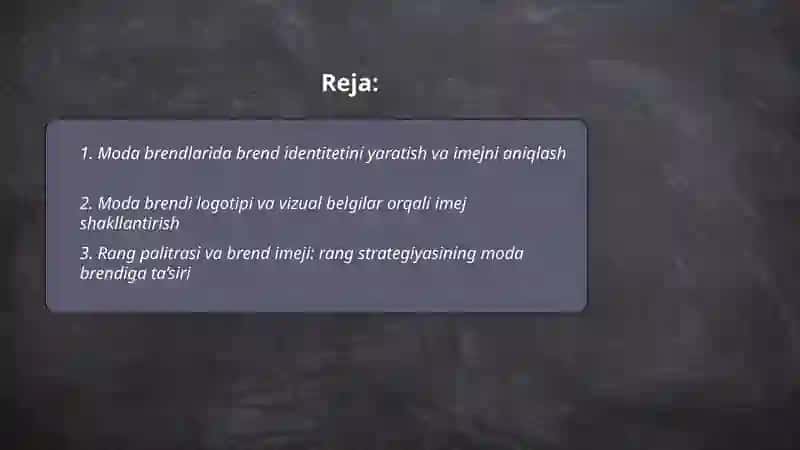 brending va emej yaratish modanbrentlarida va emejni tushuntirib berish 2