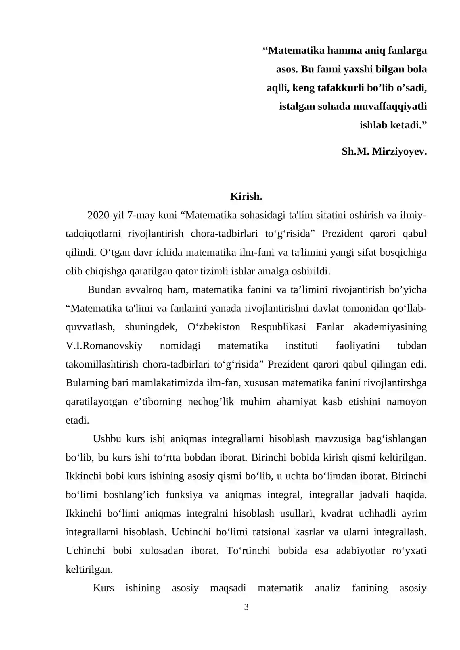 Aniqmas integrallarni hisoblash 2