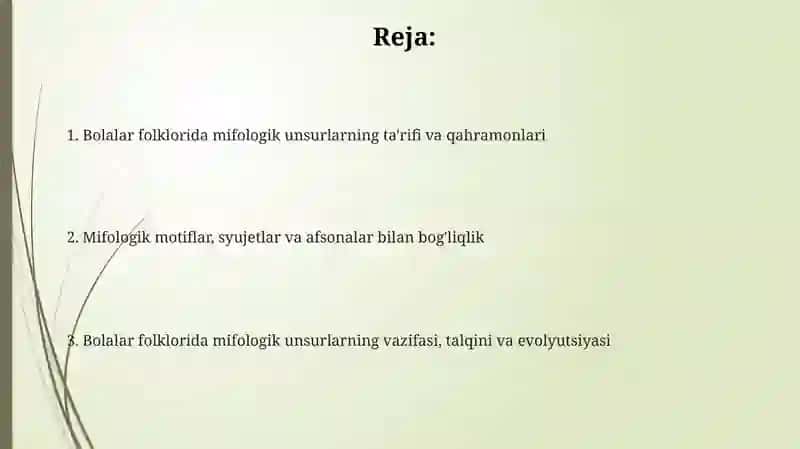 Bolalar folklorida mifologik elementlar 2
