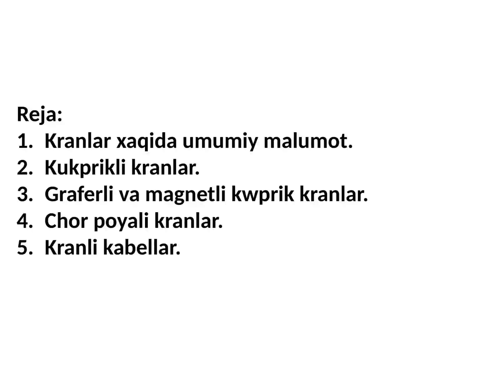 MARUZA-8.DAVRIY XARAKATLANUVCHI ORTISH-TUSHIRISH MASHINALARI VA QURILMALARI 2