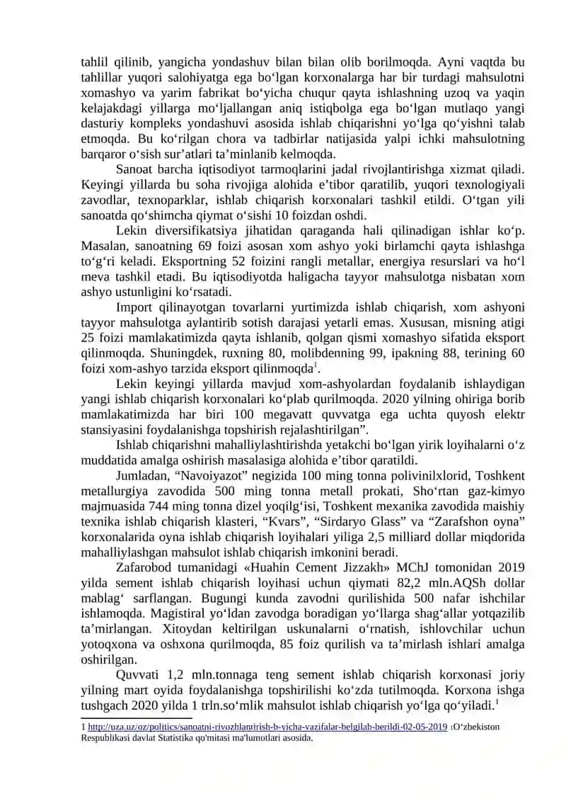 Ishlab chiqarishning umumiy va pirovard natajalari 2