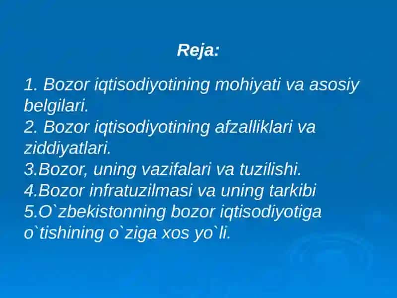 Bozoriqtisodiyotining mohiyati va belgilari 2