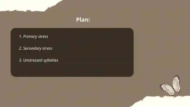 Word stress in its types 2