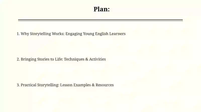 Storytelling as a tool for teaching english to young learnes 2