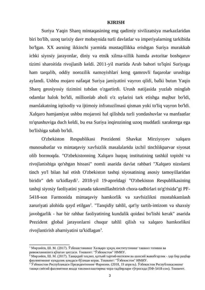 Suriyada fuqarolar urushi: sabablar va oqibatlar 2