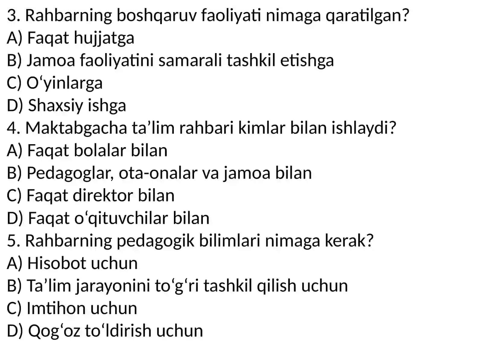 Maktabgachata'limtashkilotirahbarigaqoyiladigantalablar 2