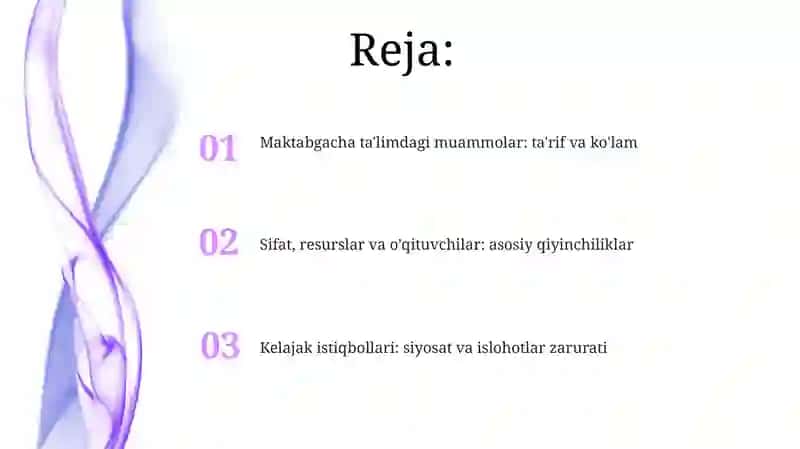 Maktabgacha yoshdagi taʼlim inqirozi 2