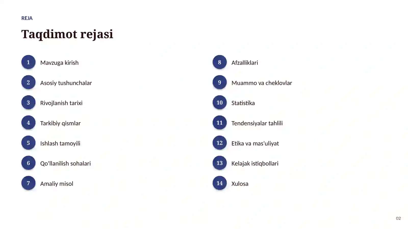 SUN'IY INTELLEKT ASOSLARI 2