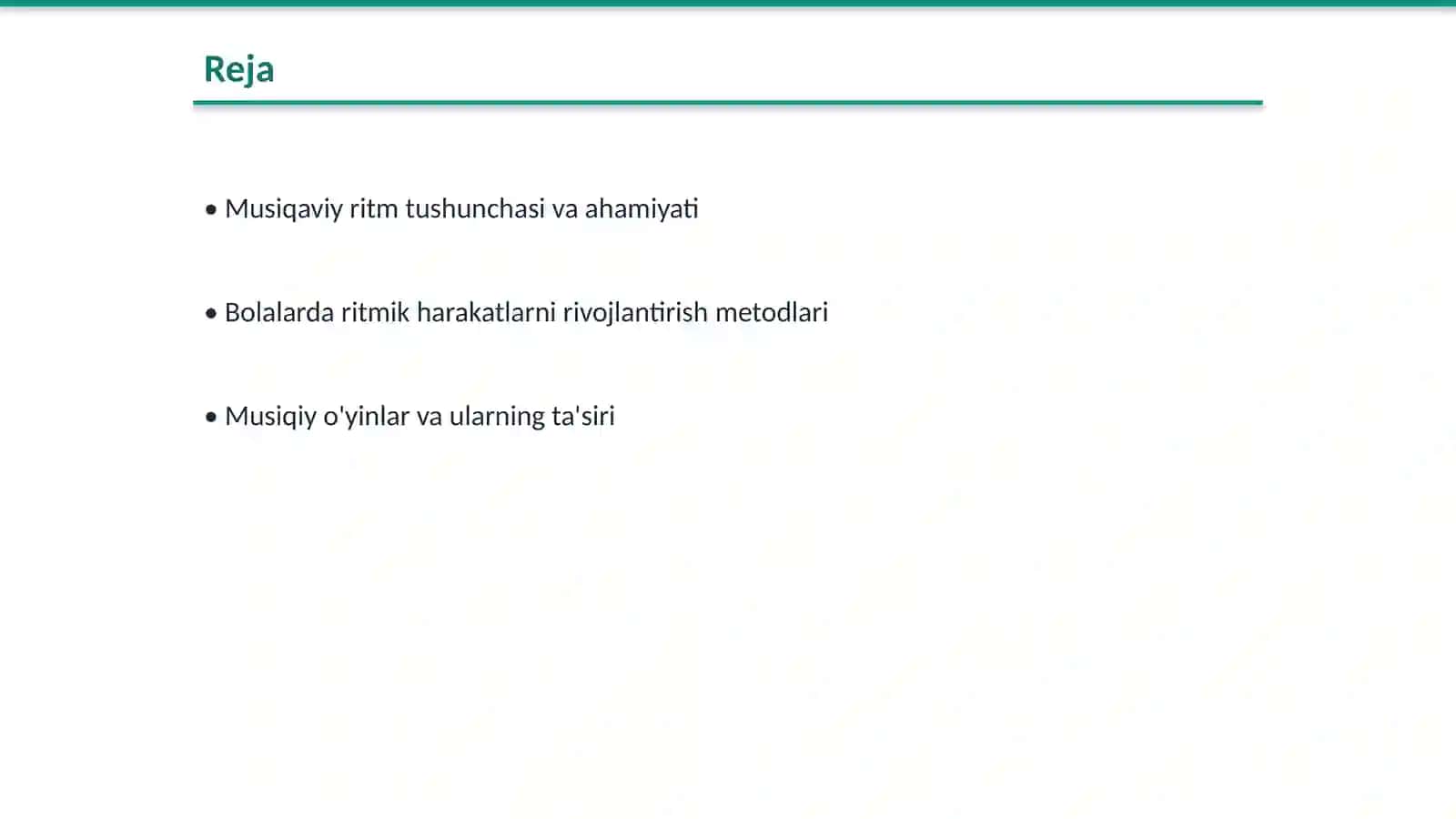 Bolalarni musiqaviy ritmik harakatlarga õrgatish 2