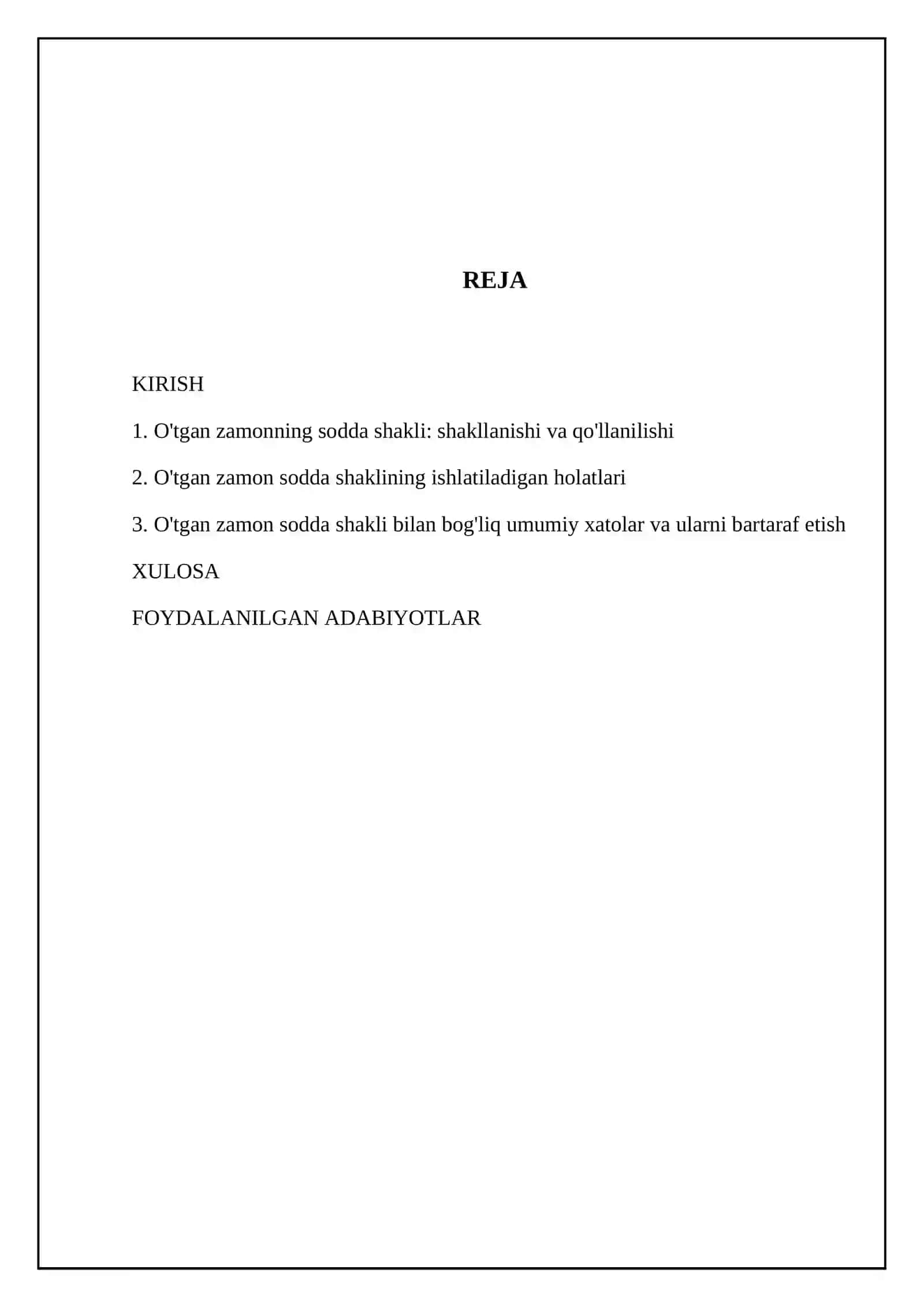 Past simple 2