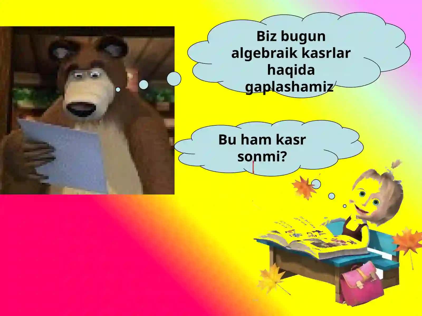 Algebraikkasr 2