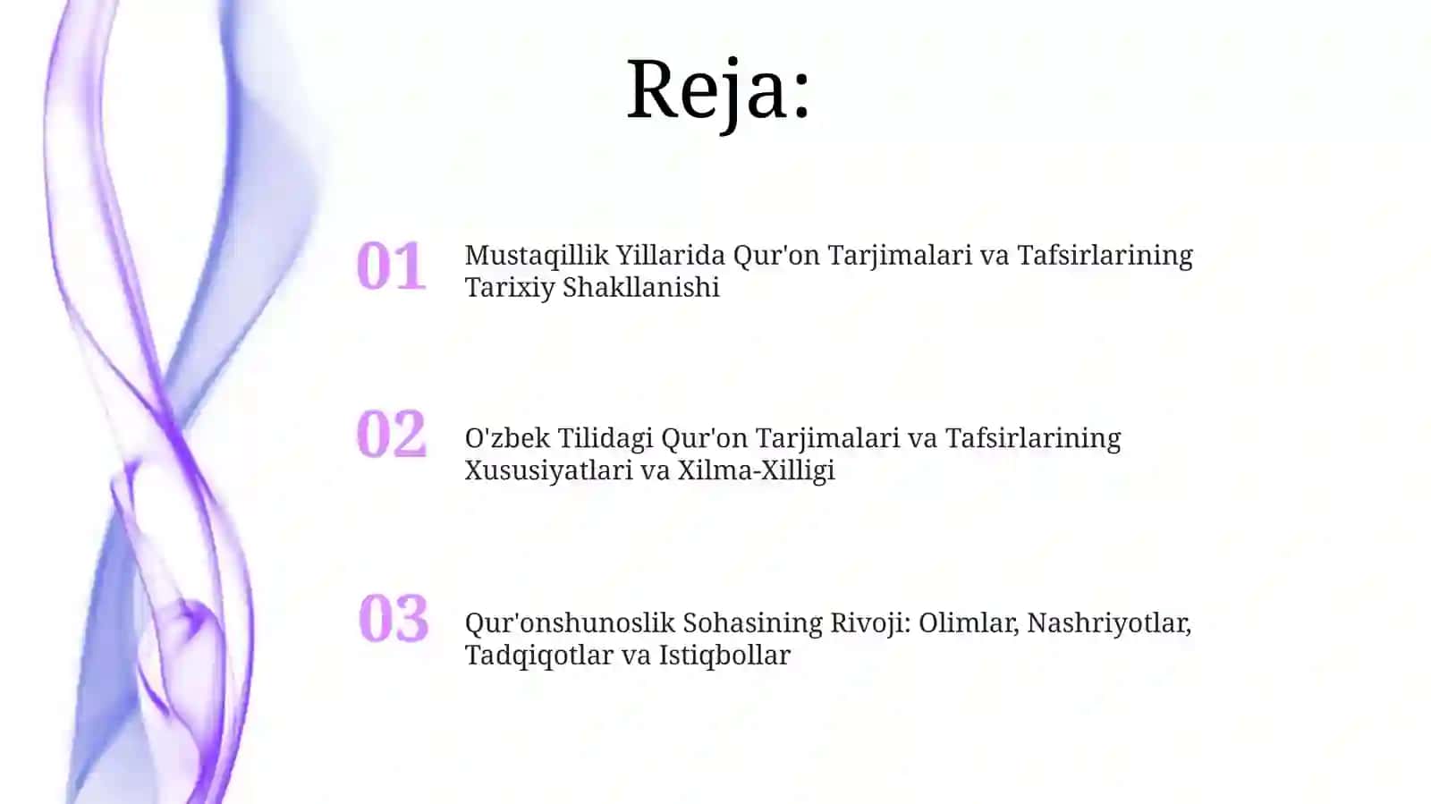 Mustaqillik Yillarida Qur'on Tarjimalari va Tafsirlarining Tarixiy Shakllanishi 2