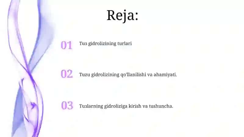 Tuз gidrolizi va uning mexanizmi 2