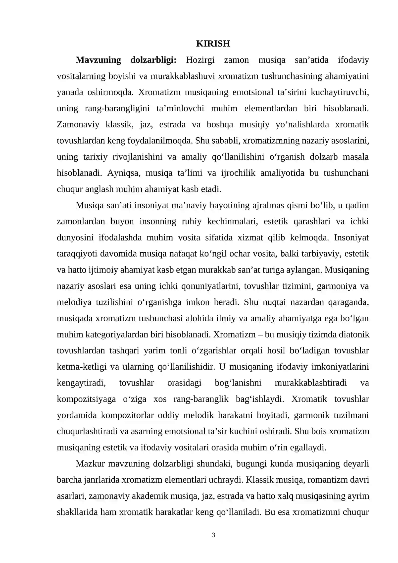 Musiqada xromatizm tushunchasi 2