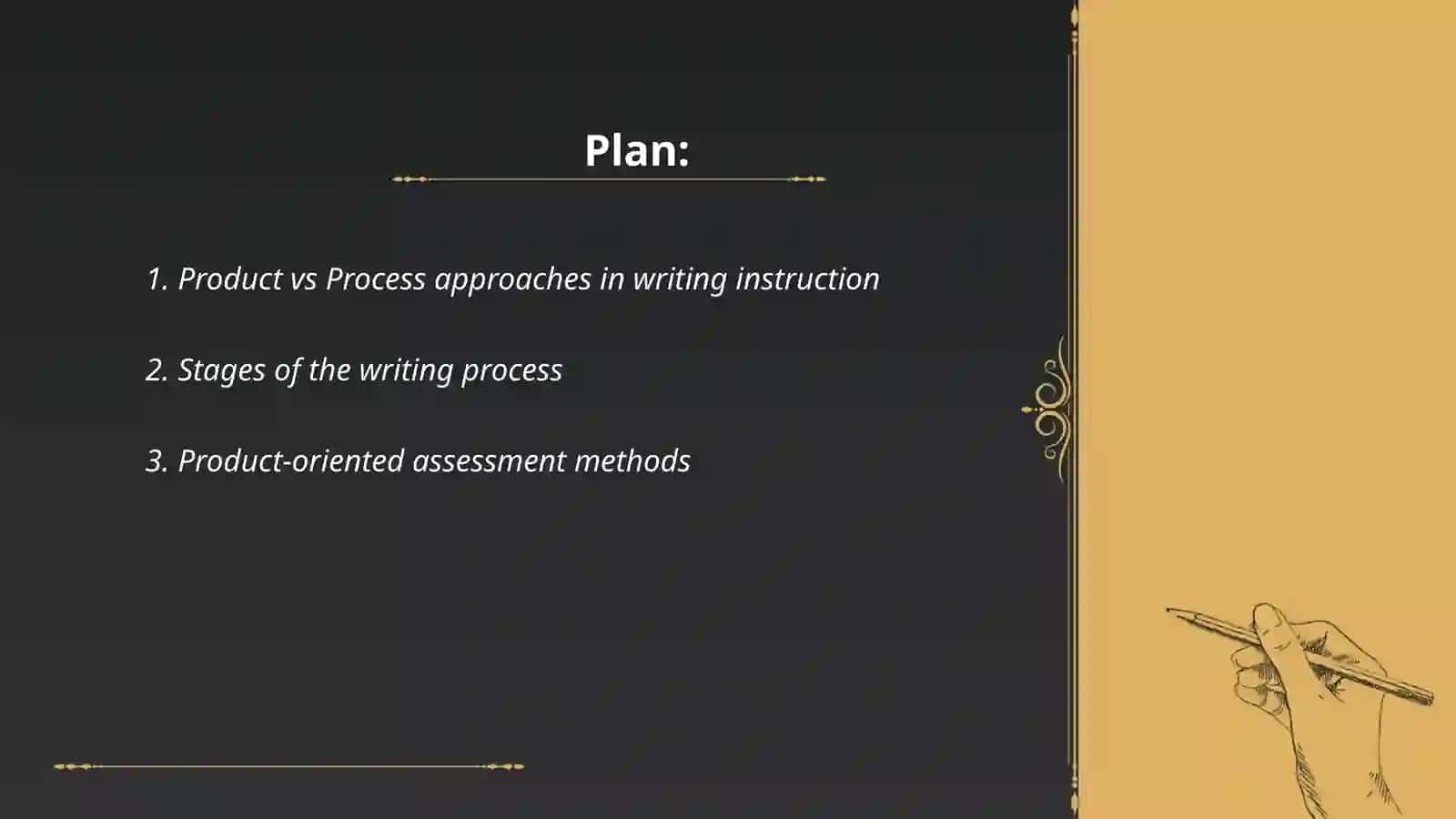Product and Process 2